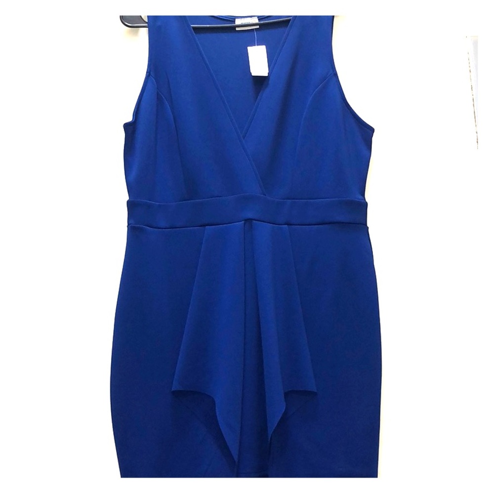 Royal blue dress